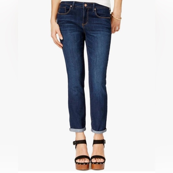 Jessica Simpson Women's Forever Rolled Ankle Skinny Crop Jean Size 12P NWT - Picture 1 of 9